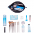 Cosmetic Bag for Women Makeup bag Organizer Small Mini Makeup Pouch for Purse Water Resistant Girls Gift